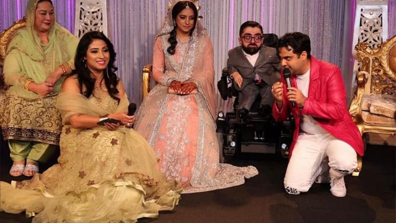 Two foot tall Bobos Grand Wedding