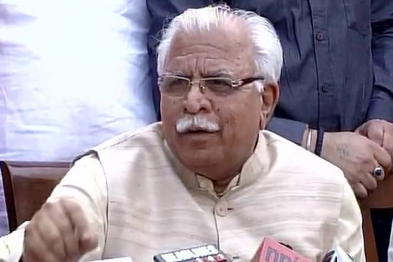 Manohar Lal Khattar .