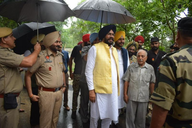 Cabinet Minister Kuldeep Dhaliwal paid tribute to 1971 war martyr Kamaljit Singh