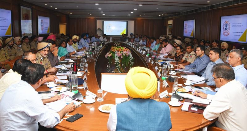 CM Meeting With Police Officers 