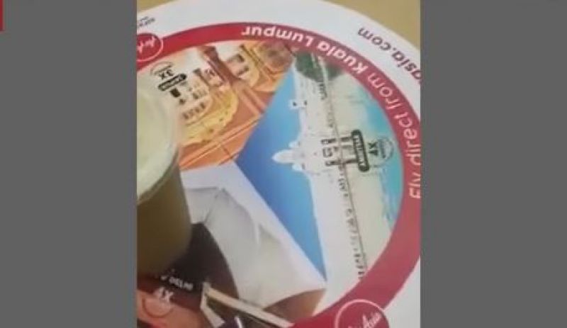 Picture of Sri Harmandir Sahib on Tables in Malaysia Hotel