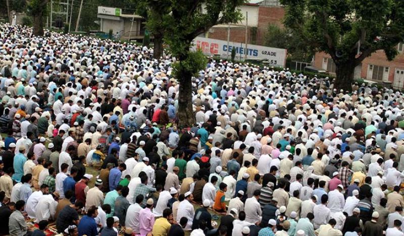 Eid-al-Adha prayers conclude peacefully in J&K