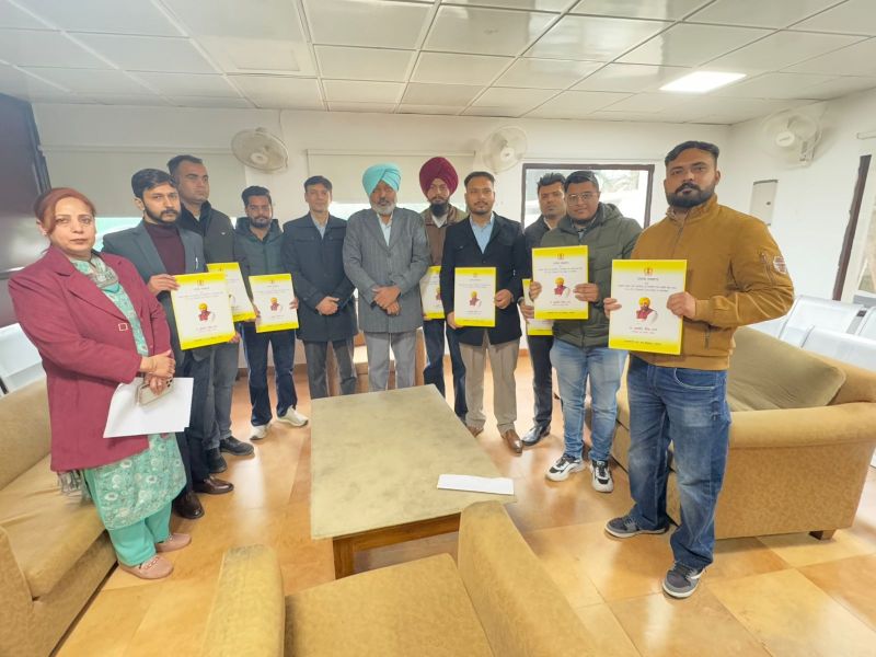 Finance Minister Harpal Cheema gave appointment letters to 8 youths
