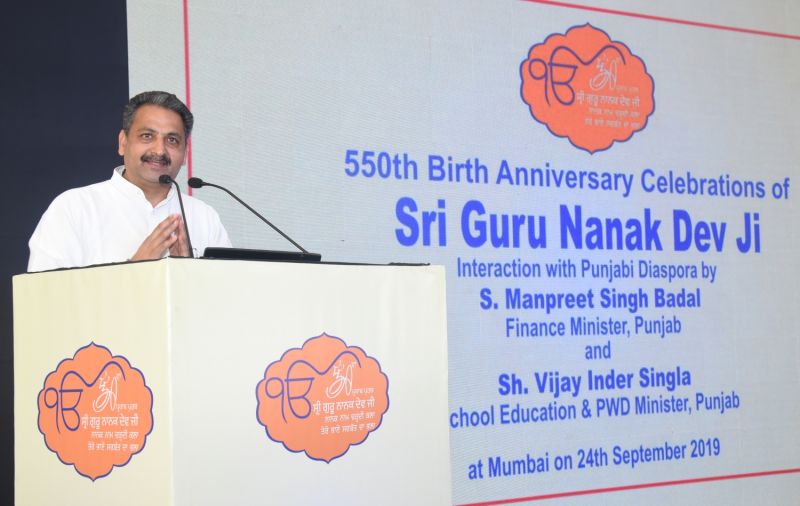 Manpreet Badal and Vijay Inder Singla invite Punjabi for Prakash Purb celebrations