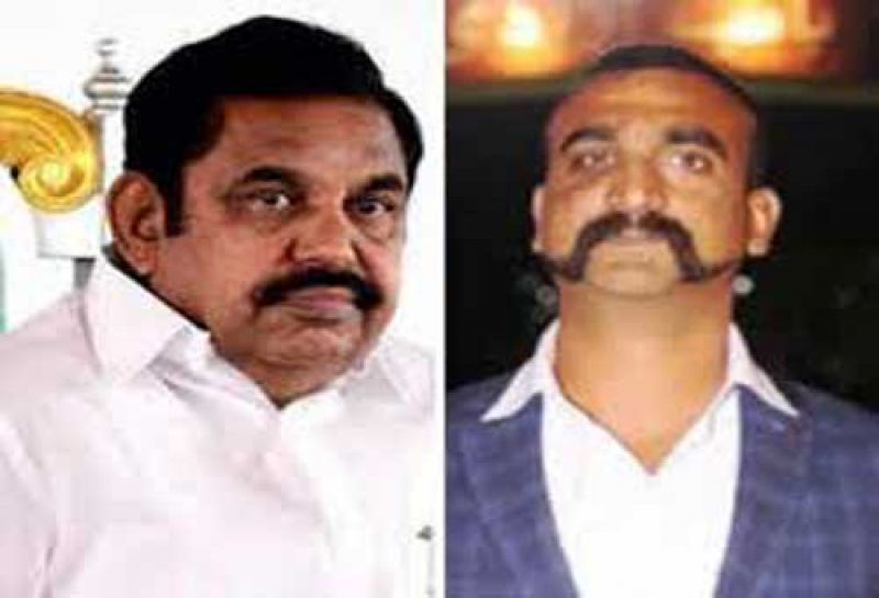 Planiswamy with Abhinandan 