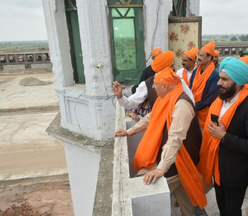 Governor Pakistan Punjab visited Gurdwara Darbar Sahib Kartarpur