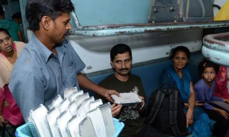 Food served in trains