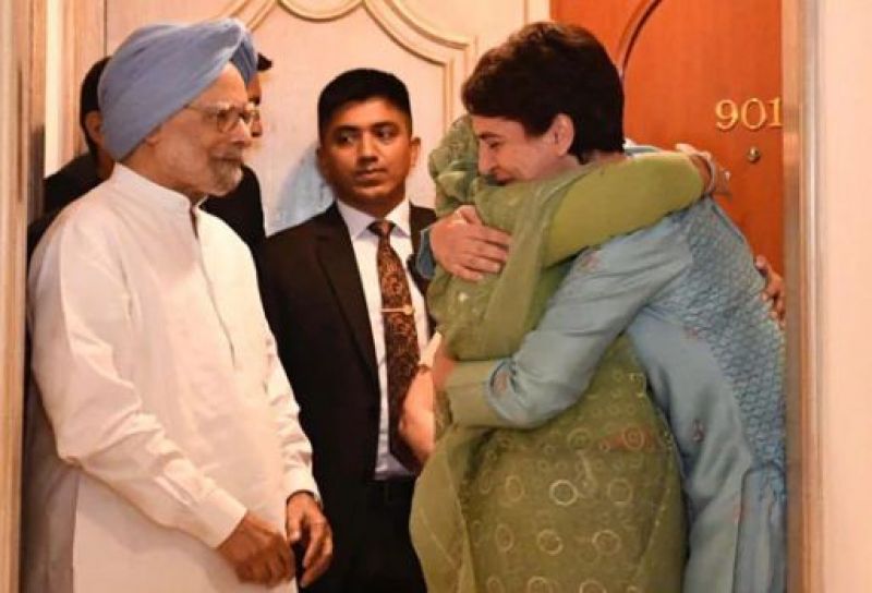 Sheikh Hasina meets Sonia Gandhi and Manmohan Singh