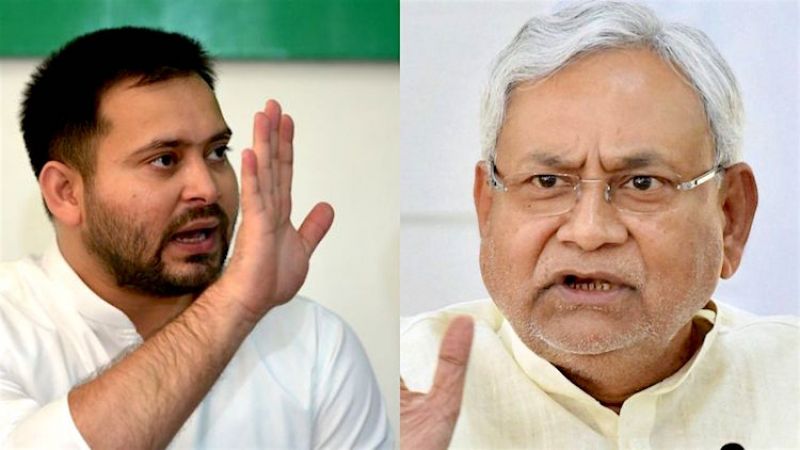 Tejashwi Yadav, Nitish Kumar