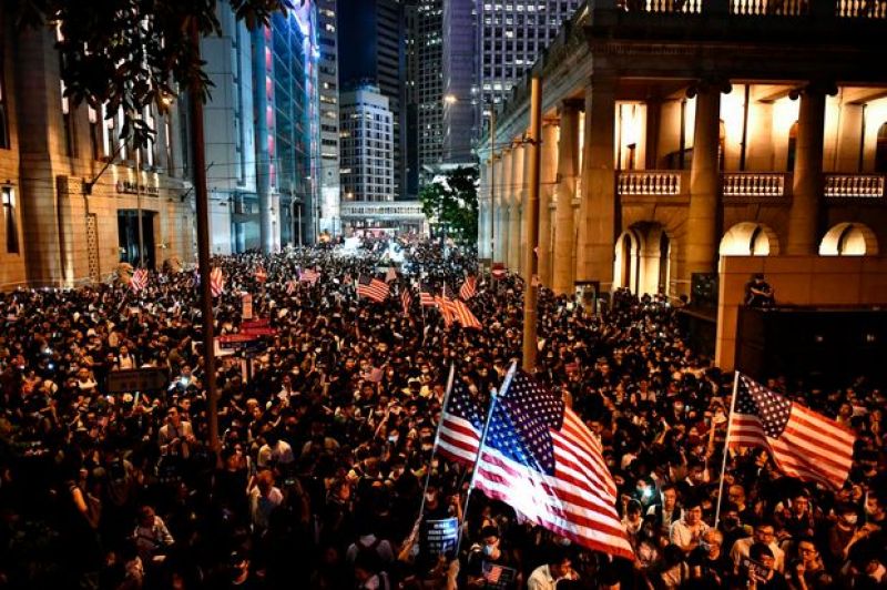U.S. House Passes Bill Aimed at Supporting Hong Kong Protests