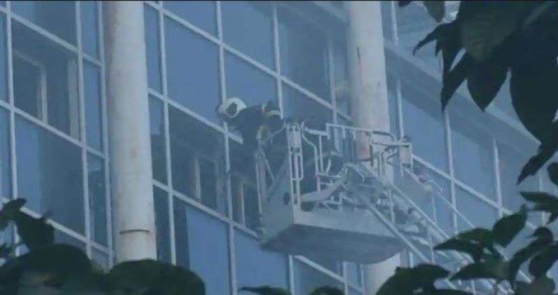 Fire at ESIC hospital