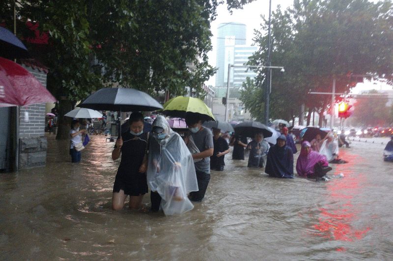 Flooding Kills at Least 12 in Central China