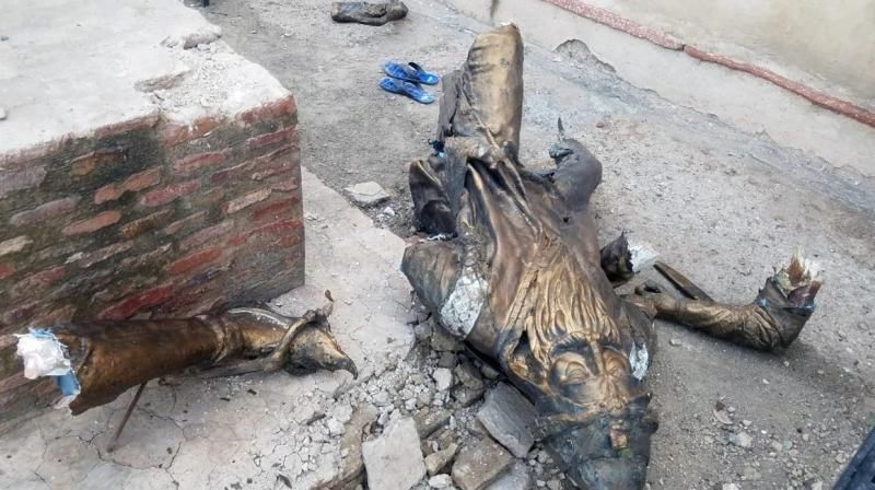 India condemns vandalism of Maharaja Ranjit statue in Lahore