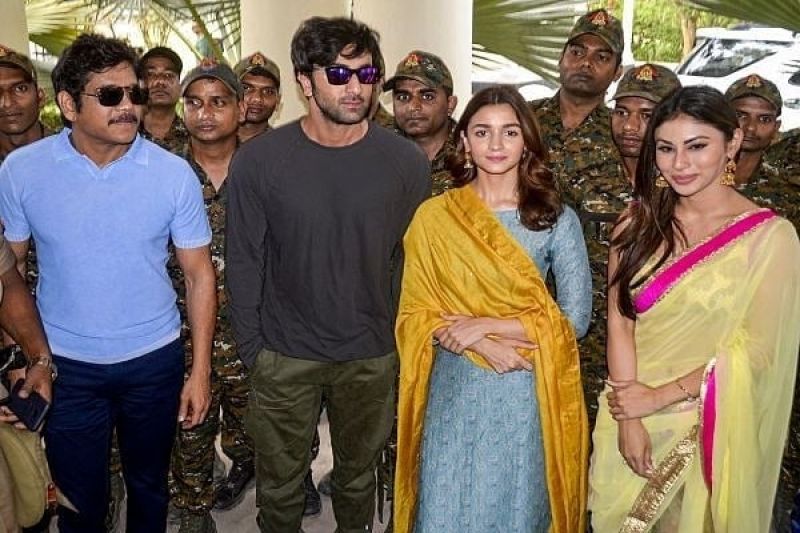 Ranbir Kapoor and Alia Bhatt promote Brahmastra