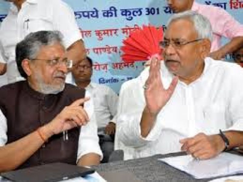 shushil modi and nitish kumar