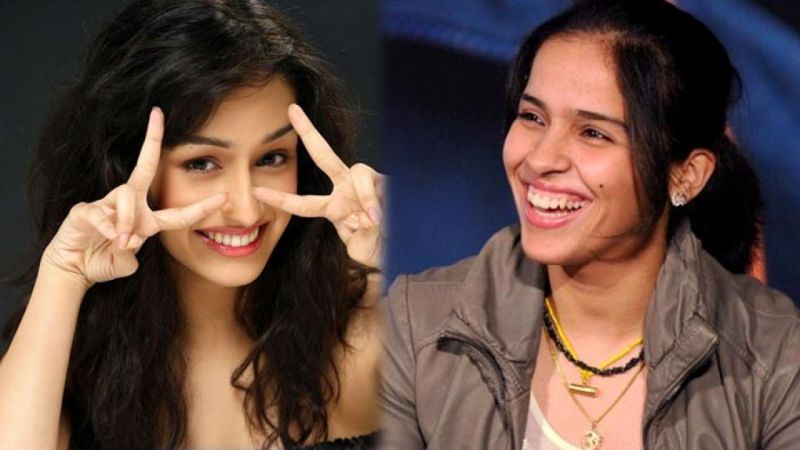 Shraddha Kapoor and Saina Nehwal