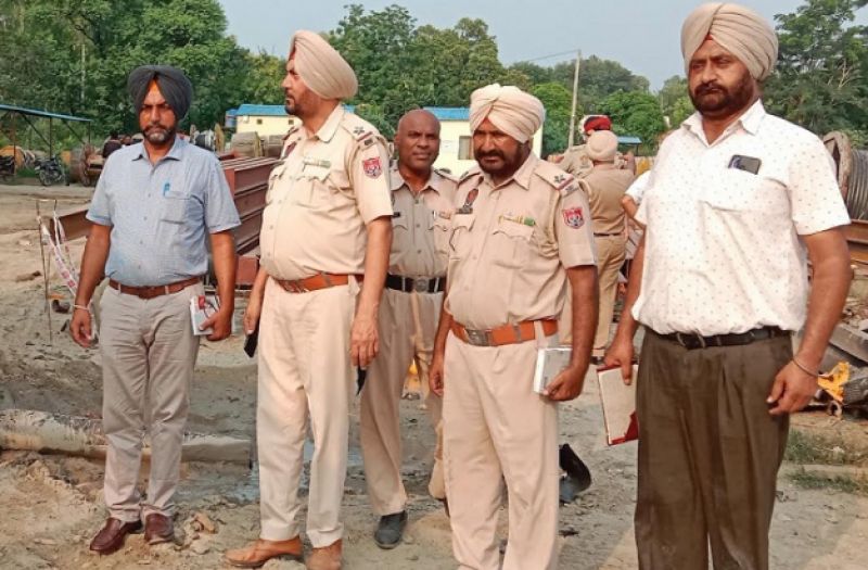 Cylinder blast at jalandhar 