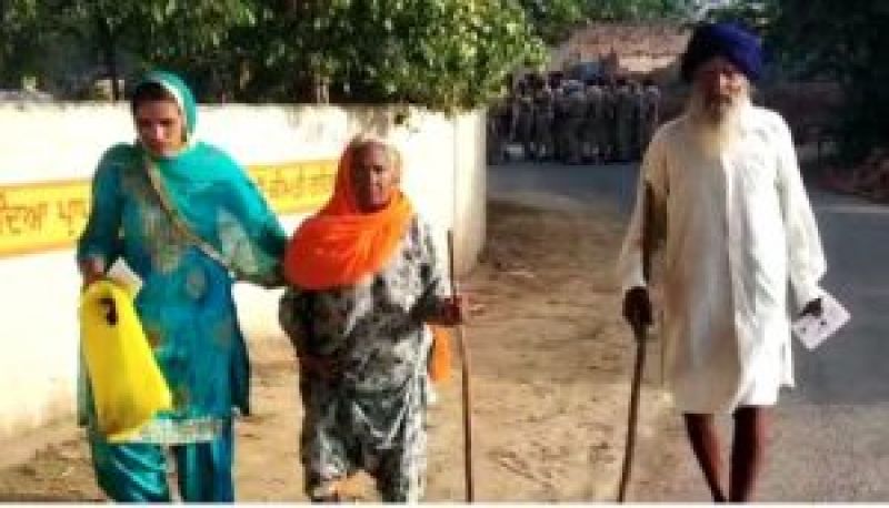 Today in Rajasansi Repolling