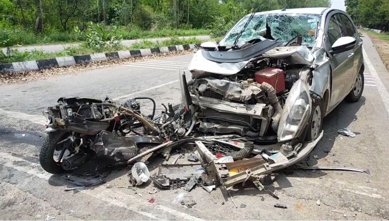 Tragic accident in Samrala