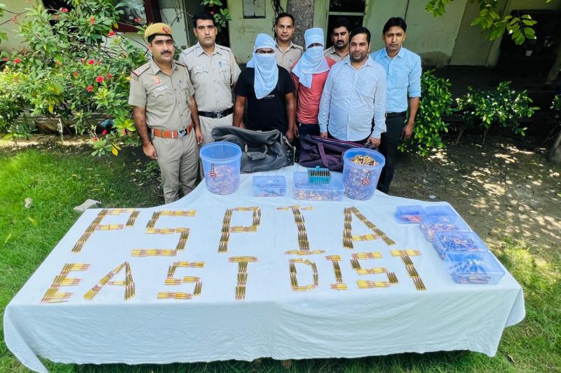 Delhi Police recover 2,000 live cartridges, 6 arrested