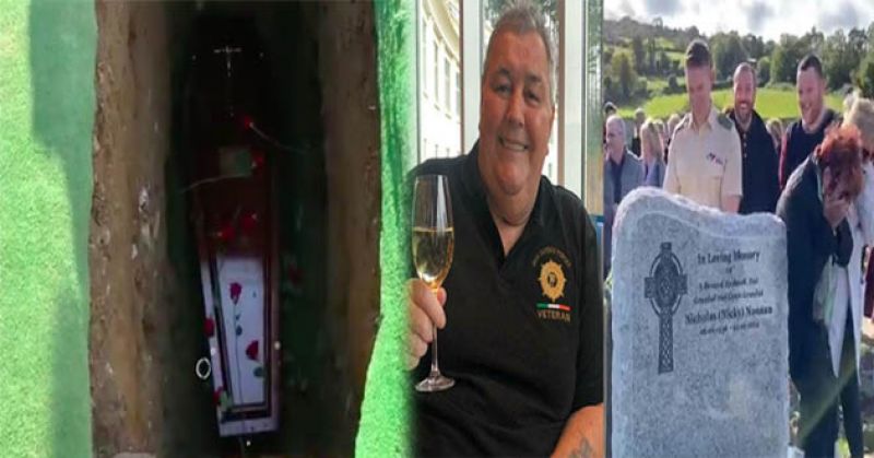 crorpse out from the gra