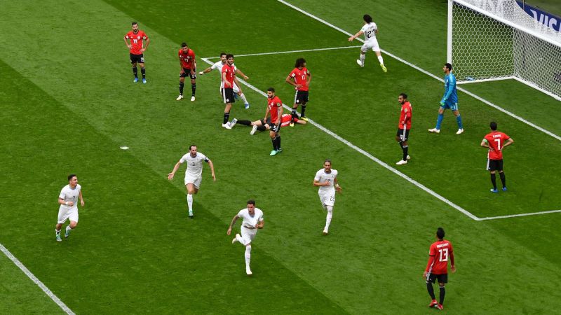 Russia wins over Egypt 