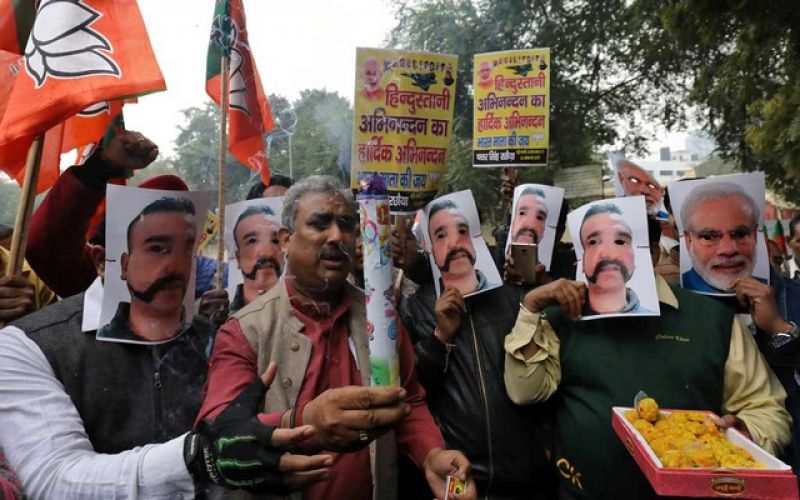 Modi Abhinandan Supporter