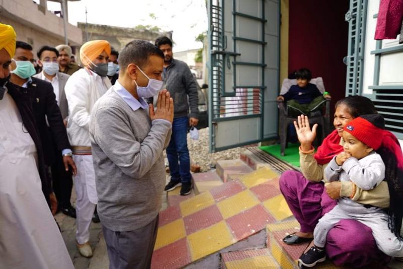 Kejriwal launches door-to-door campaign from Kharar for Assembly elections