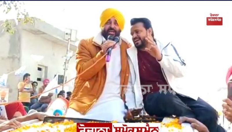 Bhagwant Mann and Karamjit Anmol