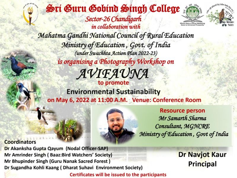 MGNCRE , MoE HOLD PHOTOGRAPHY  WORKSHOP IN SGGSC