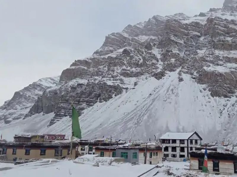  Beautiful pictures of Himachal Pradesh mountains covered with snow