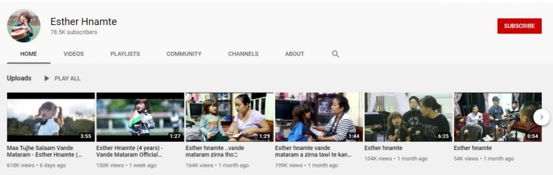 Esther Hnamte Youtube Channel 