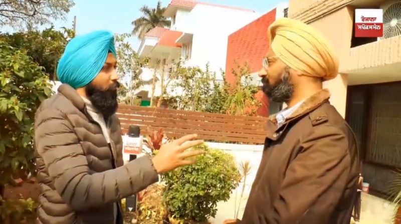 Parminder Singh Dhindsa with Hardeep Singh Bhogal