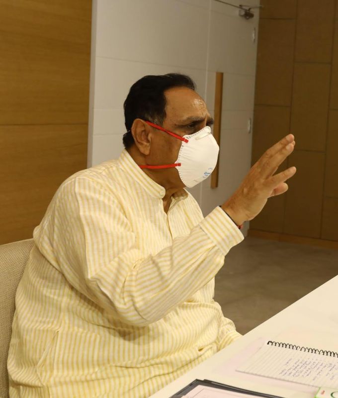 Gujrat CM Vijay Rupani 