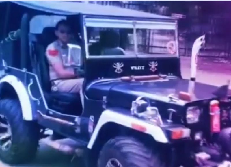 Tik tok video of chandigarh woman police officer