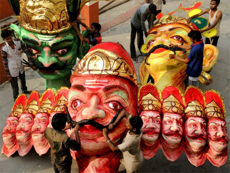 Recession hits effigy makers in Ravana this Dussehra