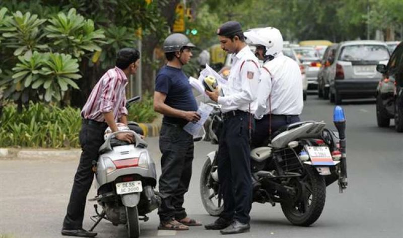 Rs 23,000 challan for scooty owner in Gurugram 