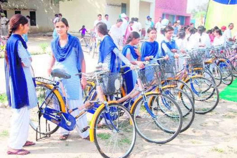 Congress govt closed cycles distributed under 'Mai Bhago scheme' 