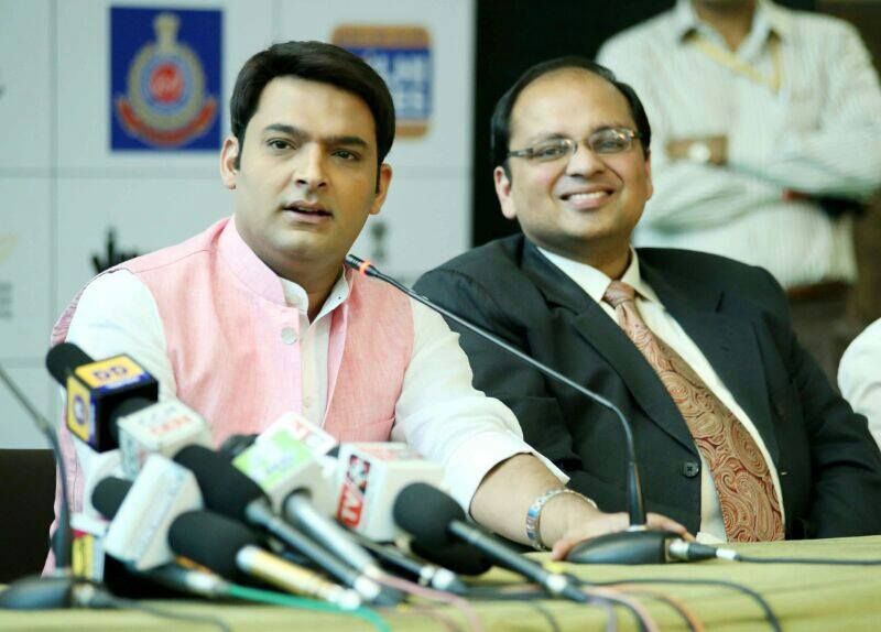 Ankur Garg with Kapil sharma 