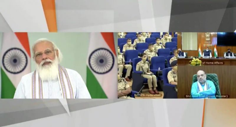 PM Modi interacts with IPS probationers