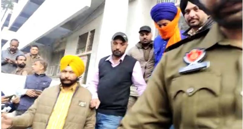 Ranjit Singh produced in court in hand grenade recovery case