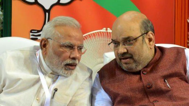 Modi-Shah's hunger strike on April 12