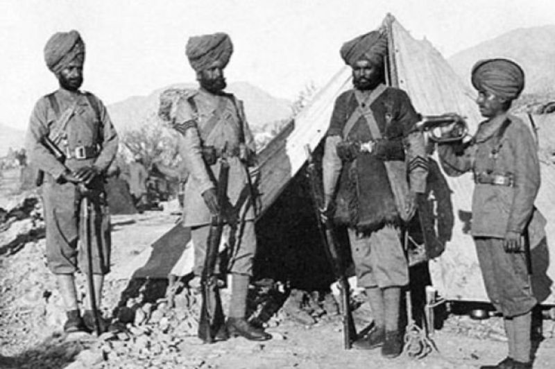 Sikh soldiers in First world war