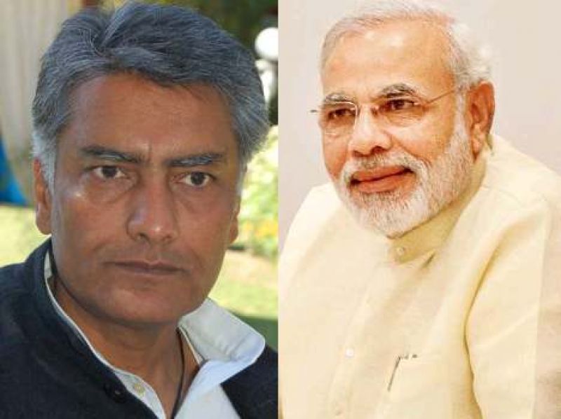 Sunil Jakhar , Narendra Modi 
