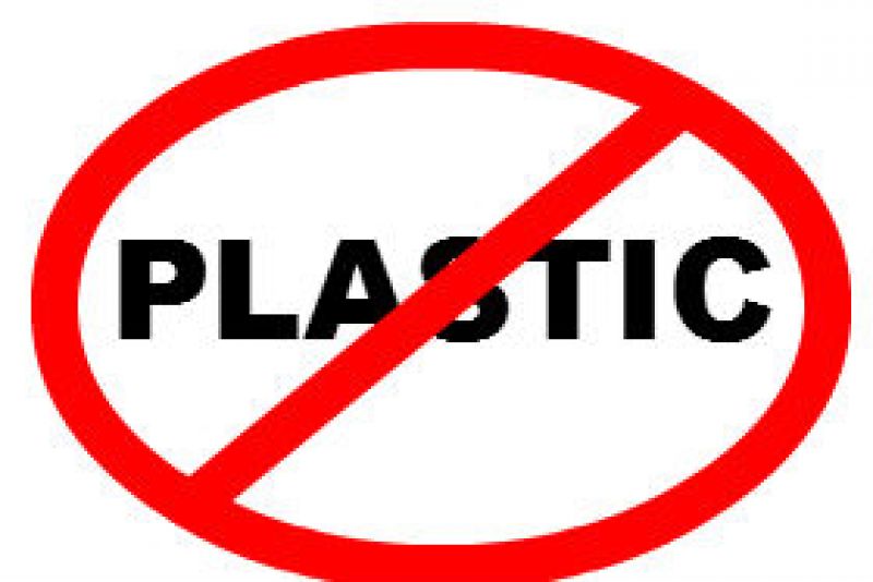 No plastic
