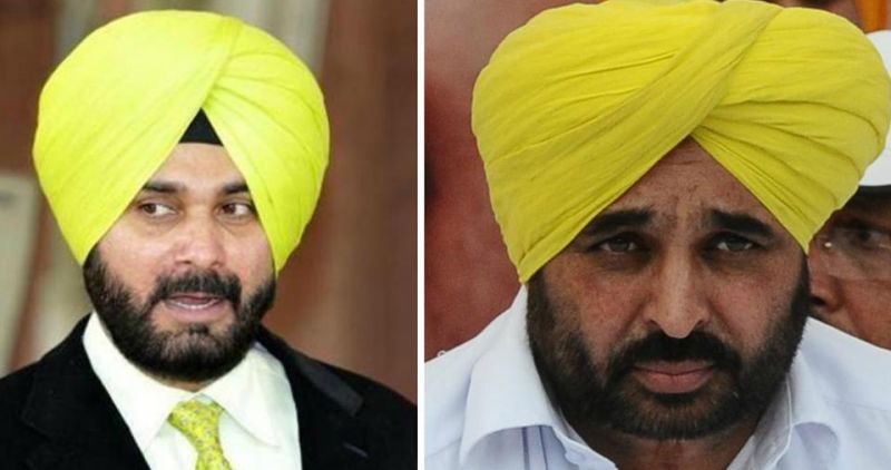 Navjot Singh Sidhu - Bhagwant Mann