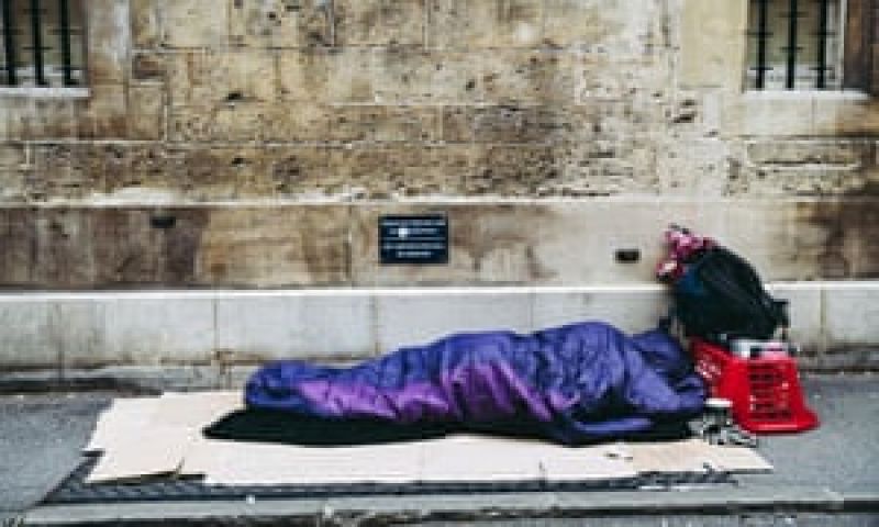 Thousands of people sleep out to support homelessness in UK