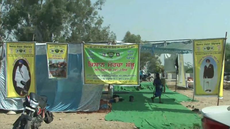 farmer Protest At Shambhu Border 