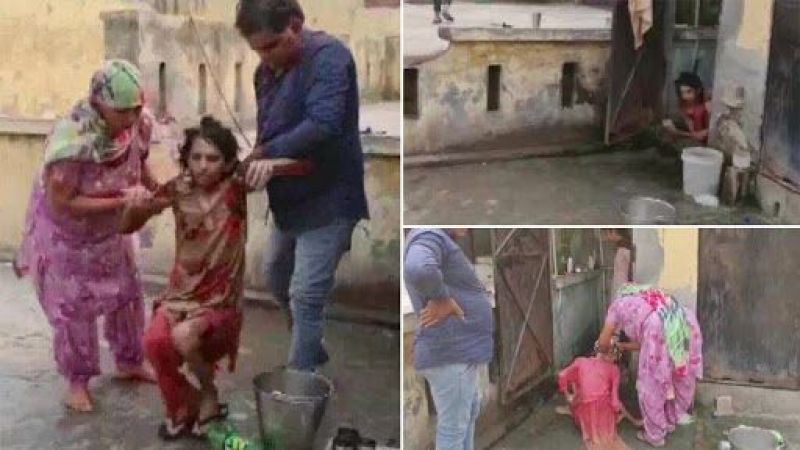 Woman locked in toilet by husband for over a year