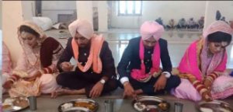 Simple marriage at Punjab 